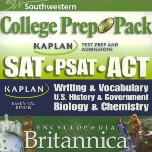 Encyclopedia Britannica College Prep Pack SAT, PSAT, ACT CD 