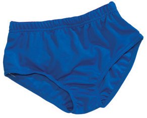 Image 0 of Alleson Cheer Brief Athletic C300Y Youth Girls Blue Large 28