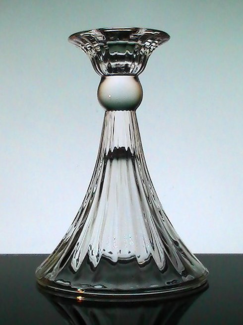 Partylite Elegant Crystal Candle Ball or Candlestick Holder