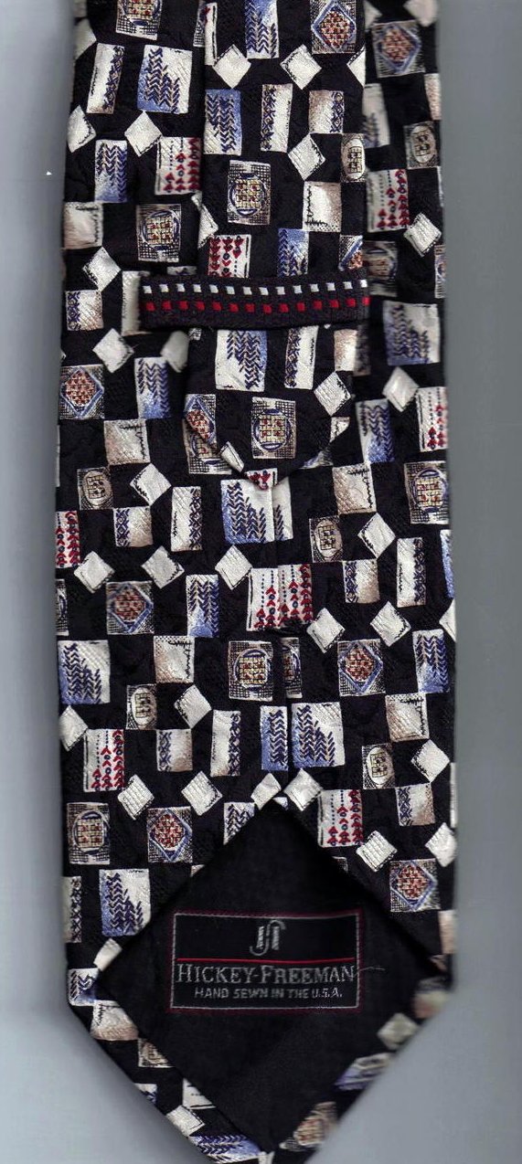 '.Hickey Freeman Mens Necktie.'