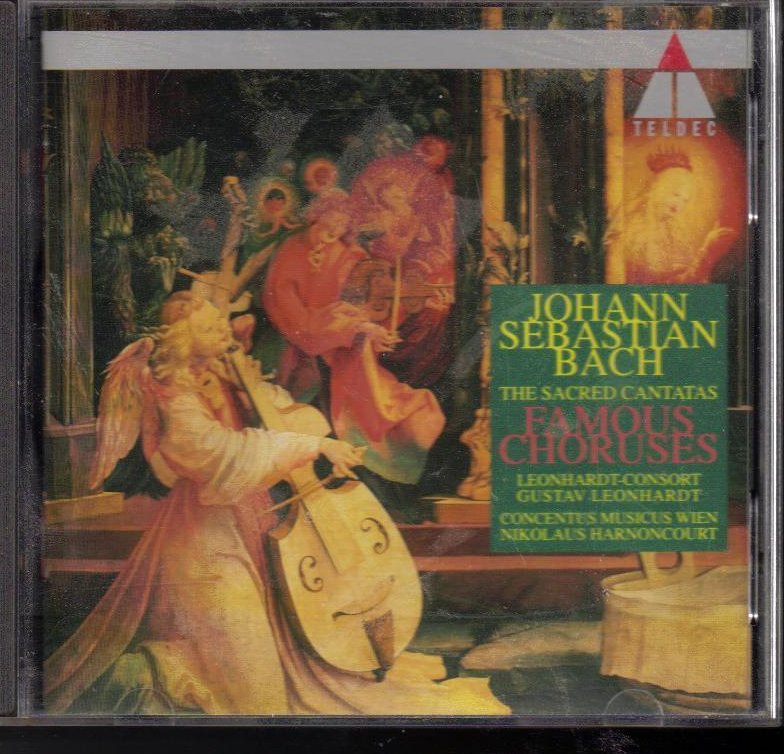Johann Sebastian Bach Famous Choruses From Sacred Cantatas CD