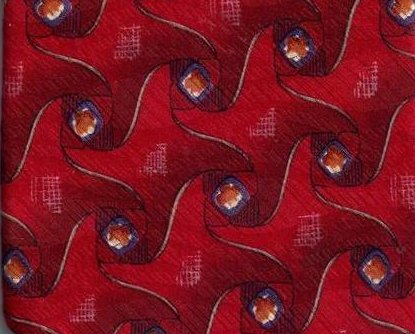 Robert Talbott Best In Class Mens Silk Tie Necktie Red Print