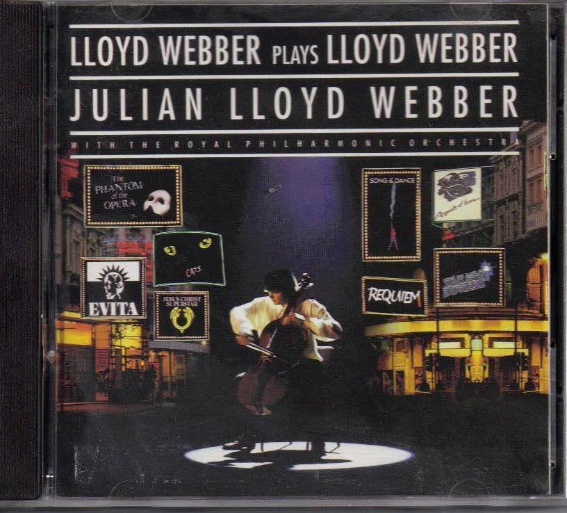 Lloyd Webber Plays Lloyd Webber by Julian Lloyd Webber CD 