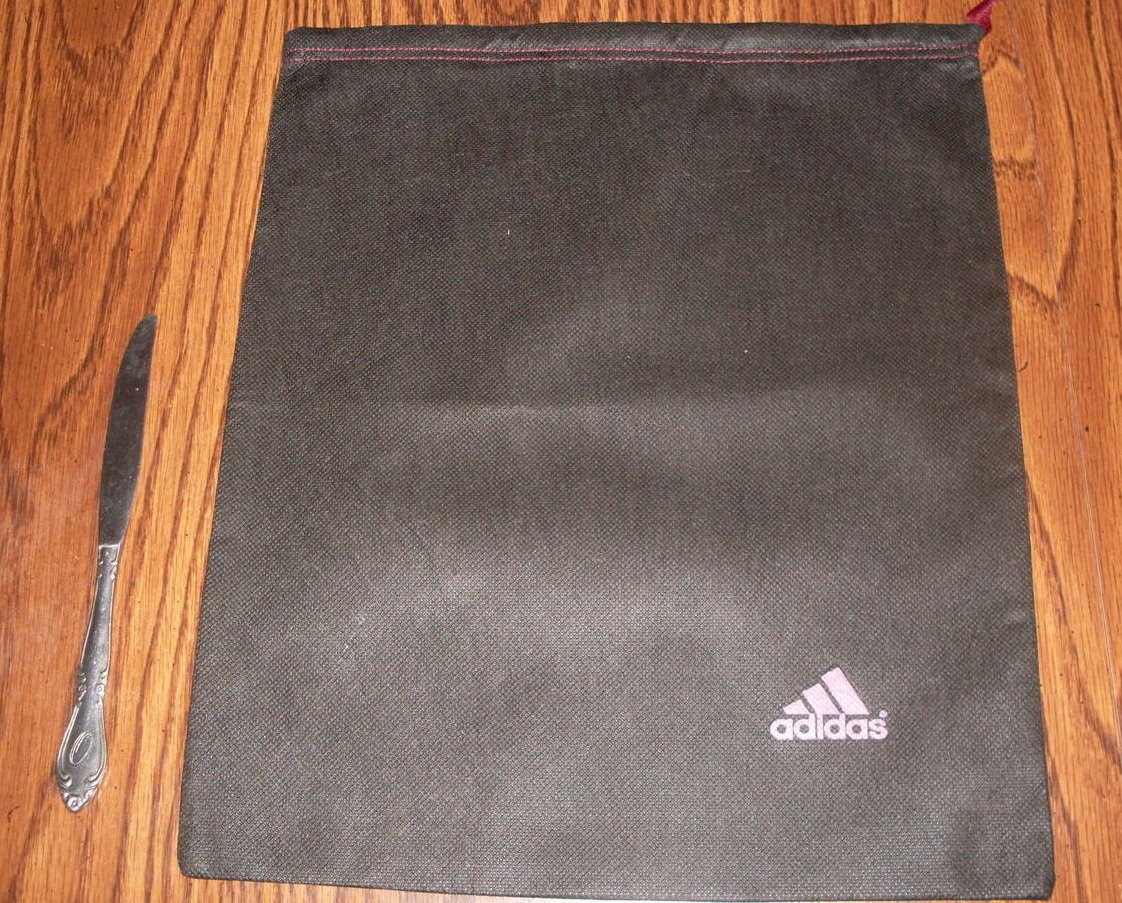 Adidas Drawstring Storage Bags For Shoes Gear Clothes Set Of 3