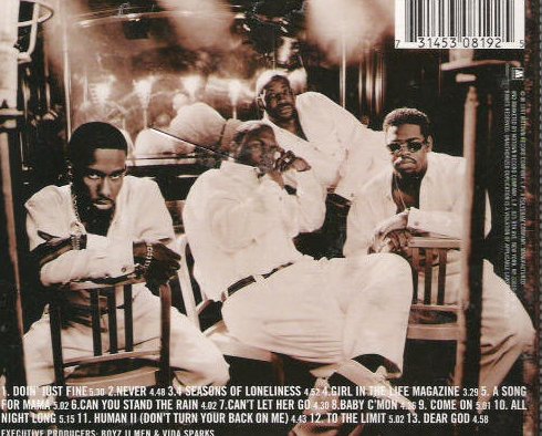 Image 1 of Evolution by Boyz II Men CD 1997 Motown