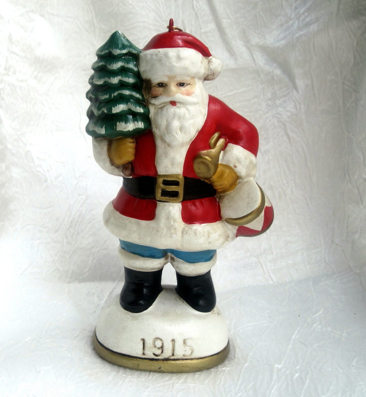 Christmas Eve Inc Santa Claus Figurine Ornament 1915