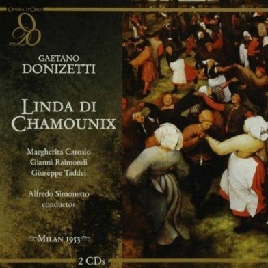 Gaetano Donizetti Linda di Chamounix by Carlo Badioli 2 CD  