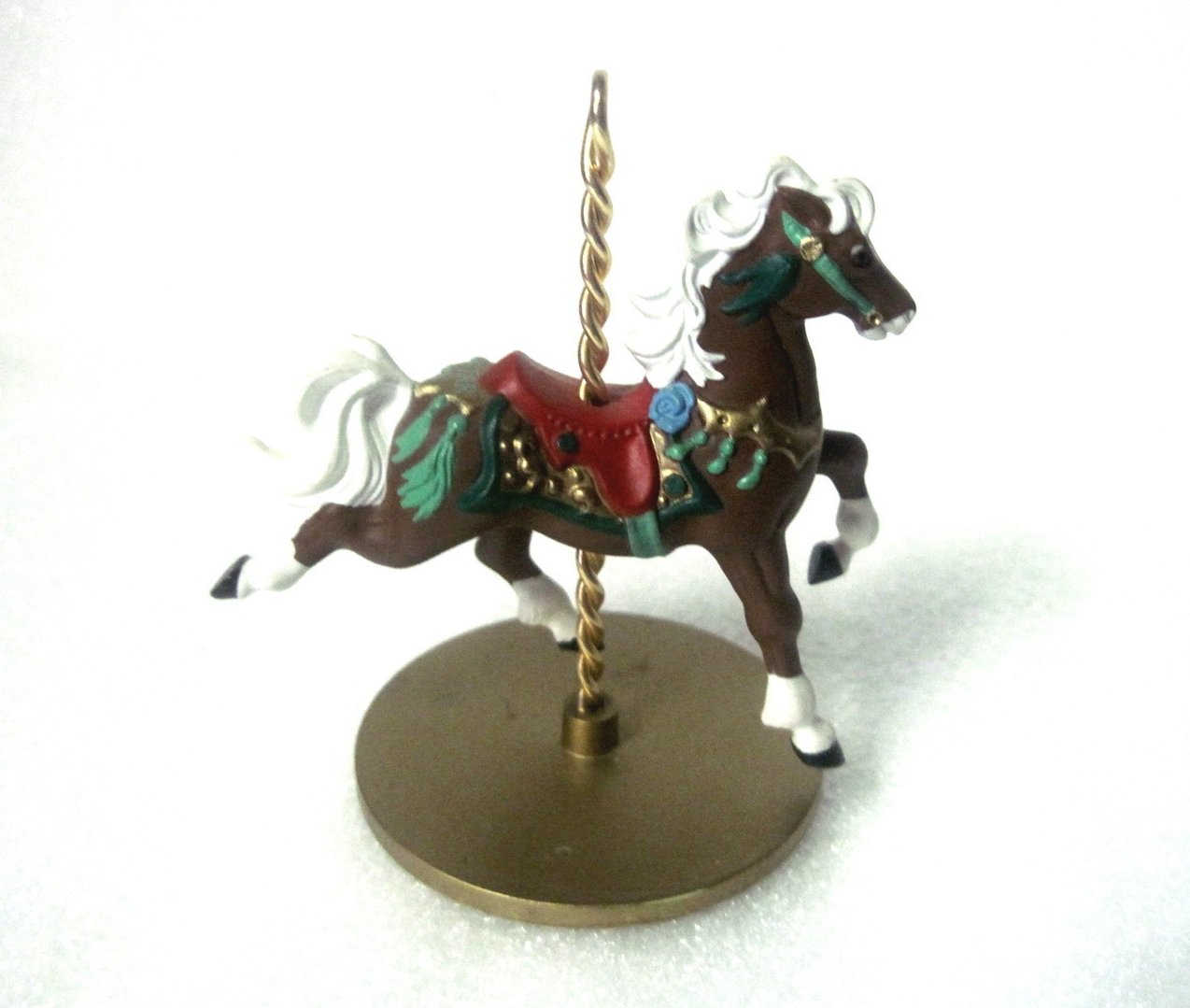 Star Christmas Carousel Horse Series 1989 Hallmark Ornament
