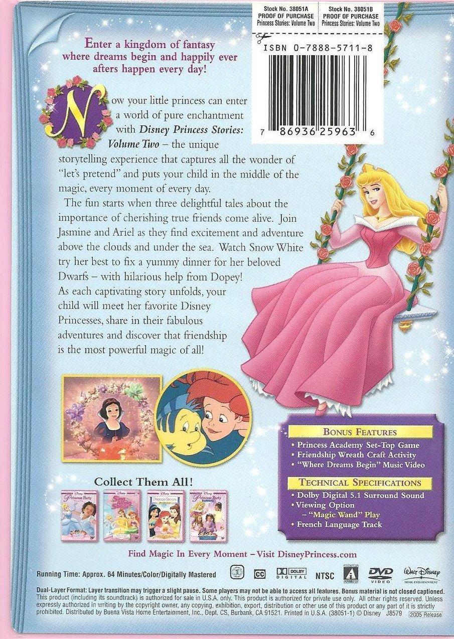 '.Disney Princess Stories Vol 2 .'