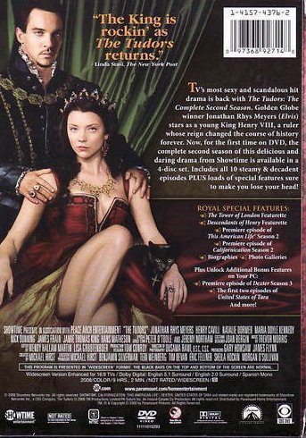 '.The Tudors DVD Second Season.'