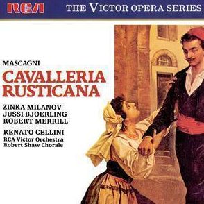 Mascagni Cavalleria Rusticana Milanov Bjoerling Opera CD