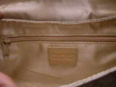 XOXO Essential Bag Brown with Keyring Handbag Purse Light Brown Canvas