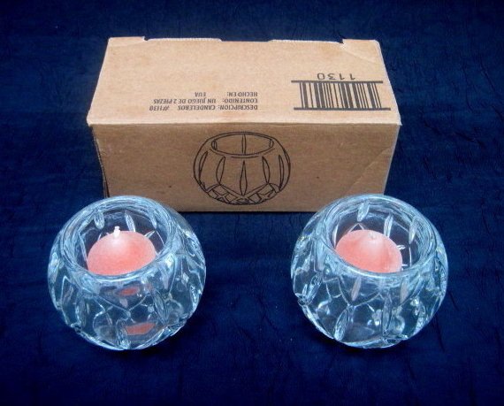 '.Homco Candle Holders Set.'