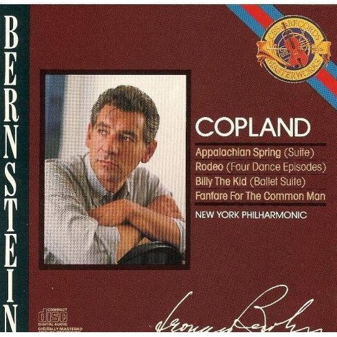 Aaron Copland Leonard Bernstein Rodeo Billy The Kid Appalachian Spring CD