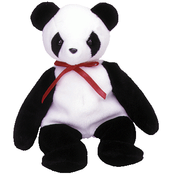 Beanie Babies Fortune the Panda Collectible Original 1997