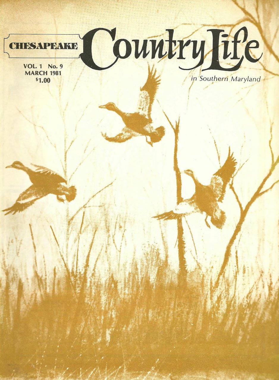 Chesapeake Country Life in Southern Maryland Vol 1 No 9 March 1981