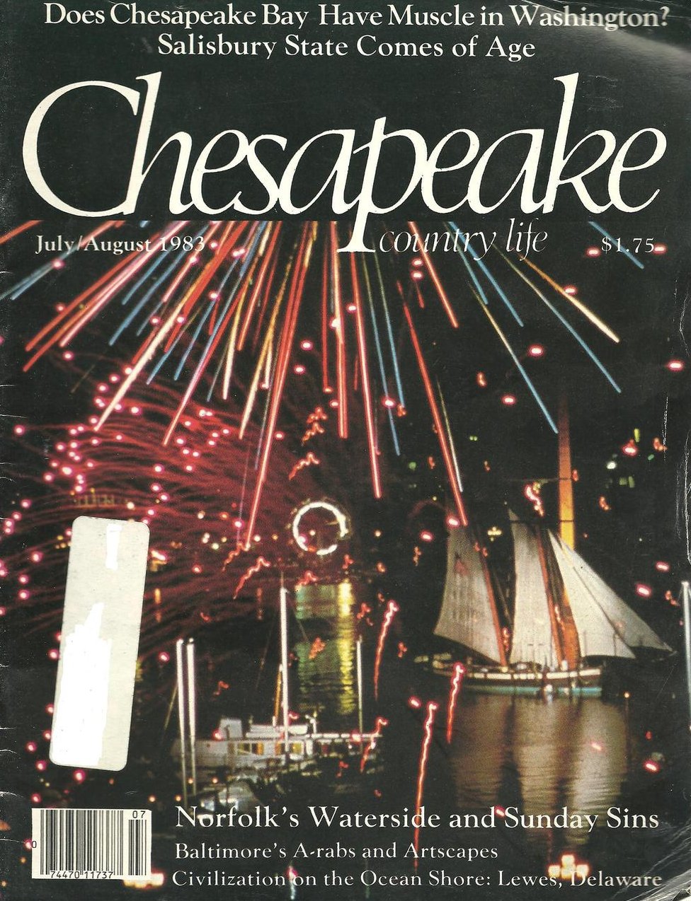 Chesapeake Country Life Vintage Magazine July August 1983