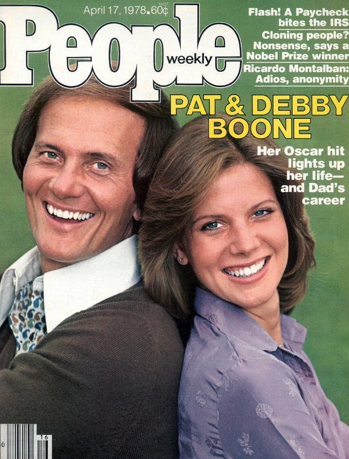 Vintage People Magazine Pat & Debby Boone April 17 1978