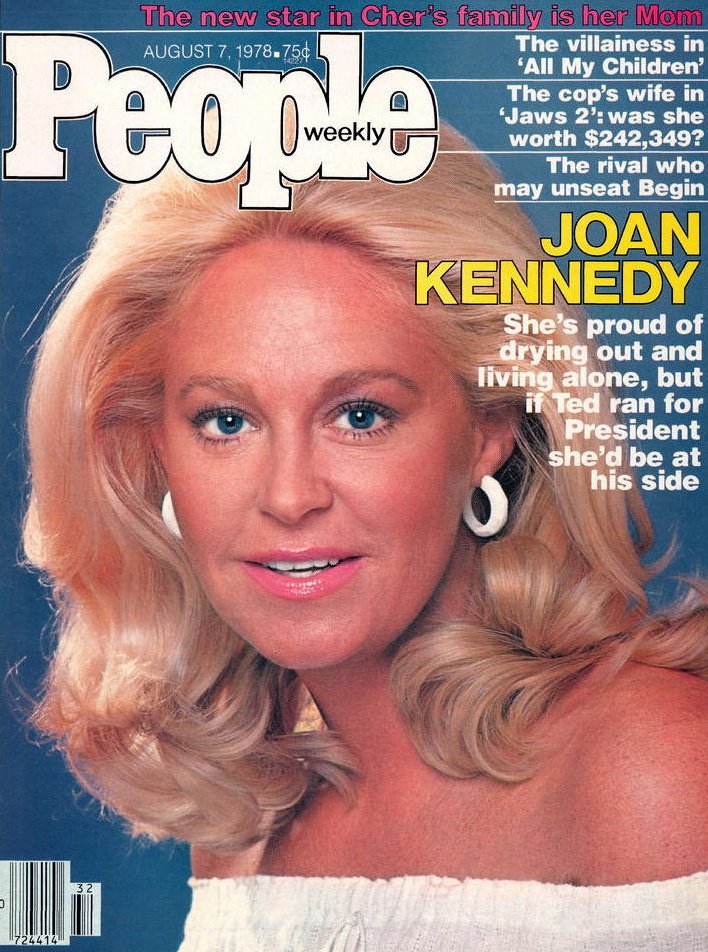 Vintage People Magazine Joan Kennedy August 7 1978