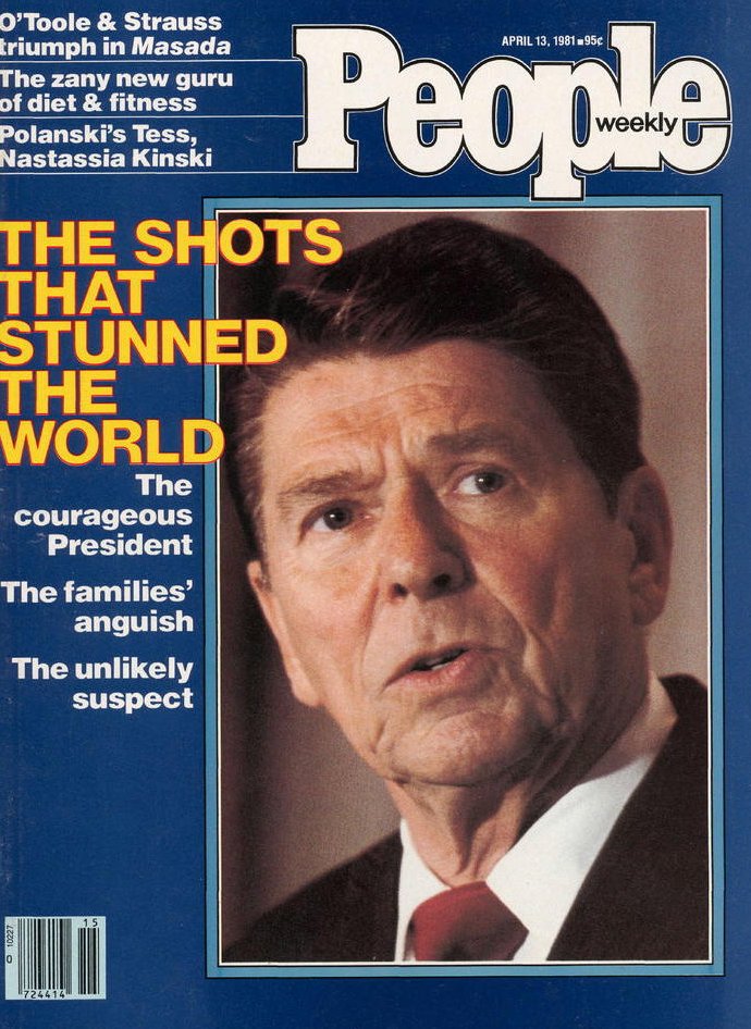 Vintage People Magazine President Ronald Reagan April 13 1981