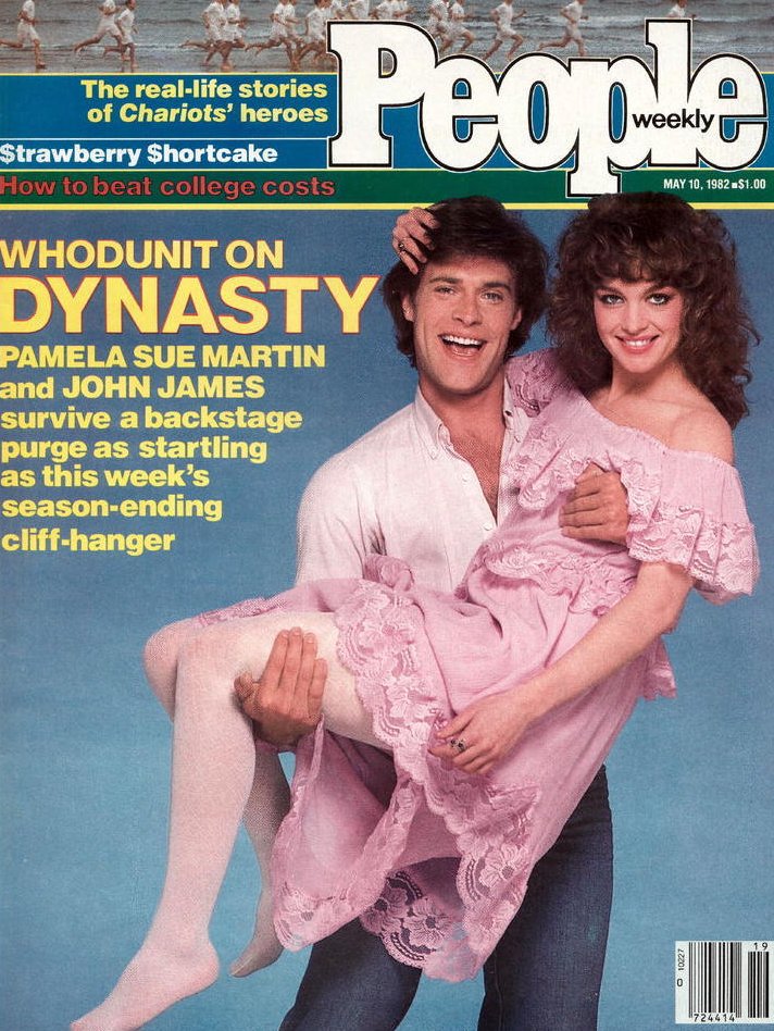 Vintage People Magazine Dynasty Martin and James May 10 1982