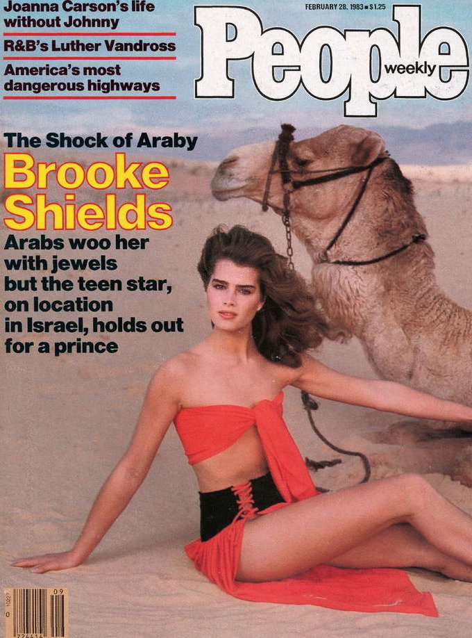 Vintage People Magazine Brooke Shields February 28 1983