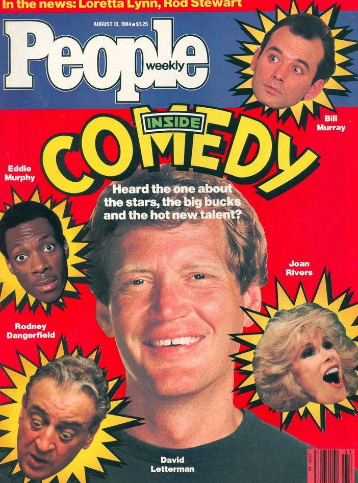 Vintage People Magazine Inside Comedy August 13 1984