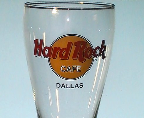 '.Hard Rock Cafe Dallas 16 oz.'