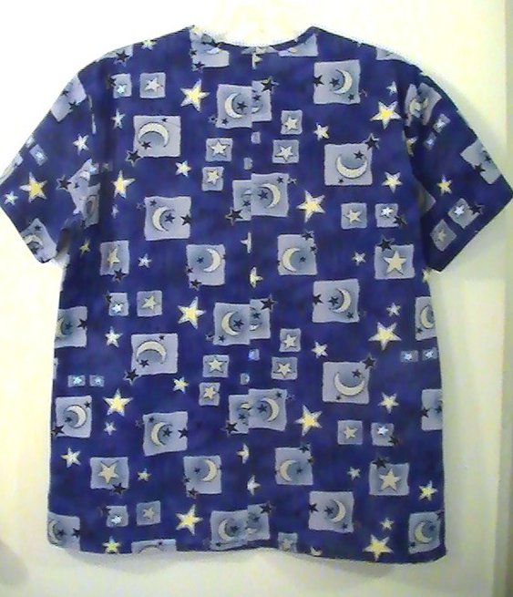 '.Scrub Top Celestial Blocks MD.'