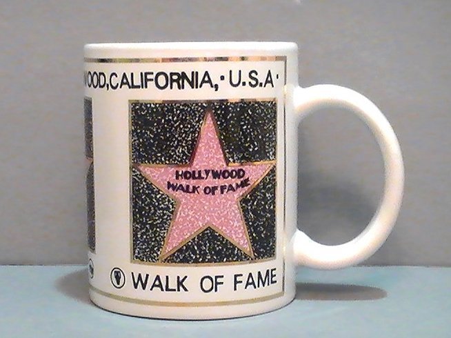 Coffee Mug Hollywood Walk of Fame Souvenir 12 Oz California