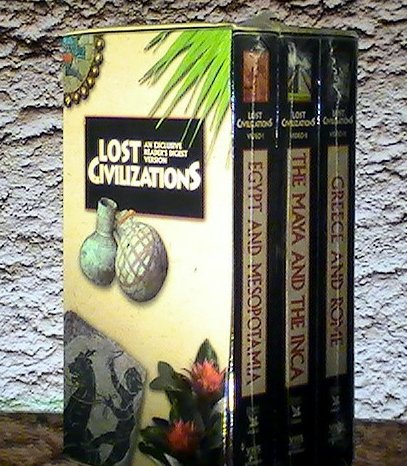 Lost Civilizations Readers Digest Time-Life VHS Box Set Historical 