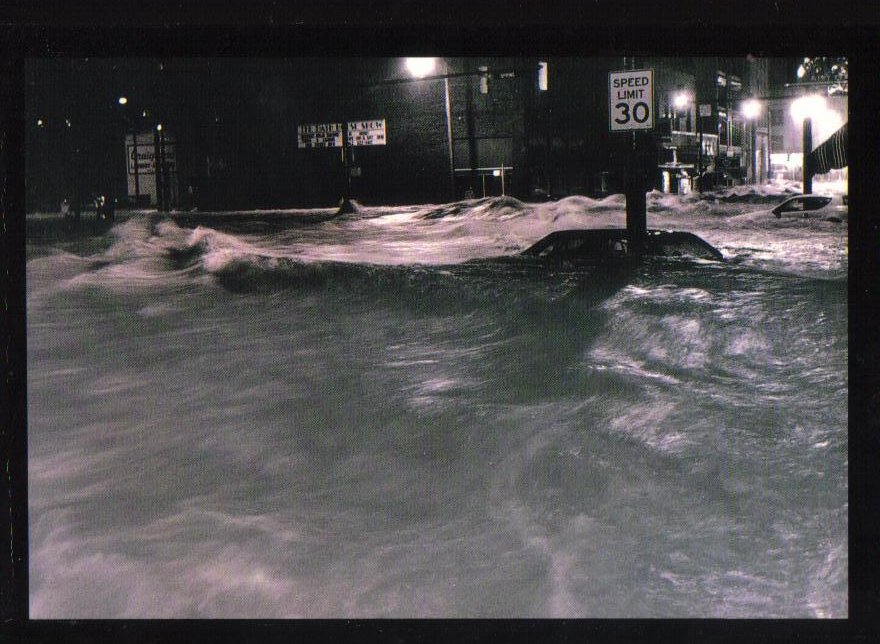 Flood Hot springs AR Weather Phenomenon Picture Postcard