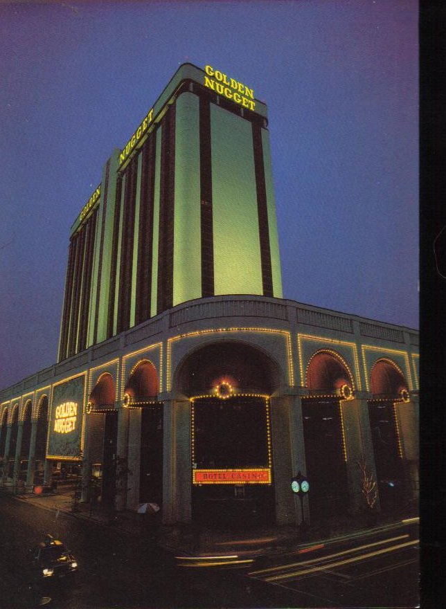 Golden NuggetAtlantic City, New Jersey Vintage Postcard