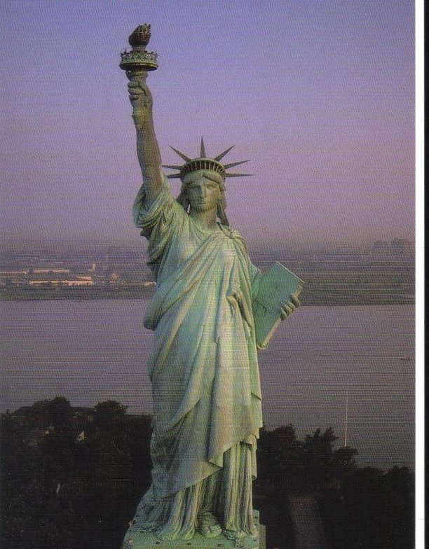 Statue of Liberty, New York City RPPC Postcard Uncirculated