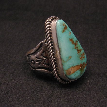 Image 0 of Albert Jake ~ Navajo ~ Native American Royston Turquoise Ring Sz9-1/2