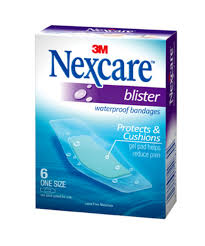 Case of 12-Nexcare Blister Bandage Waterproof 6Ct
