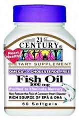 Fish Oil 300-1000mg Cap 60 By 21st Century Nutritional Prod/Good Neighbor Pharmacy (GNP) Item No.:4189142 NDC No.: 40985021495 UPC No.: 740985214954 Item Description: Essential Fatty Acids Other Name:
