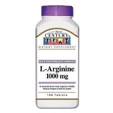 L-Arginine 1000mg Tablet 100 Count 21st Cent