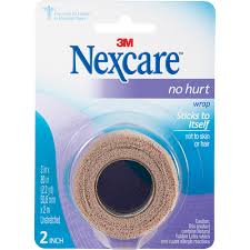 Case of 12-Nexcare Tape No Hurt 1Inx5Yd
