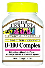 B-100 Complex PROLONGED RELEASE 60CT 0.4 mg Tab 60 By 21st Centur