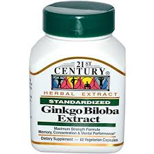 Case of 12-Ginko Biloba Extract 60Ct by 21st Century
