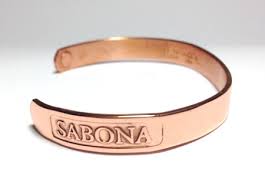 Sabona Bracelet Wire Magnetic 2-Tone S/M By Sabona Of London /Ds