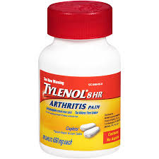 Case of 24-Tylenol Arthritis 8Hr Caplet 650 mg Caplets - 100 Caple
