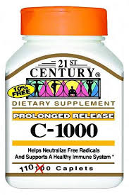 Vitamin C ER 1000 mg Tab 110 By 21st Century Nutritional Prod/Good Neighbor Pharmacy (GNP) Item No.:4405886 NDC No.: 40985021225 UPC No.: 740985212257 Item Description: Vitamin C Other Name:Vitamin C