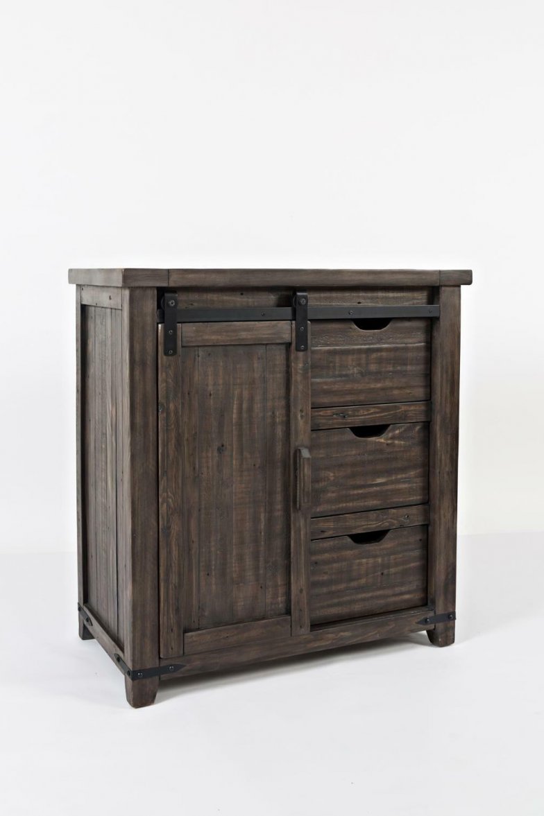 1700 Madison County Accent Cabinet - Barnwood