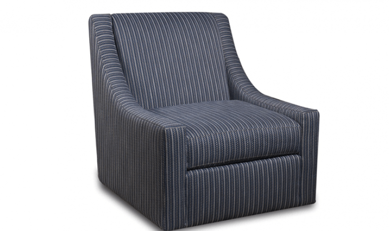  Azure Indigo Swivel Chair