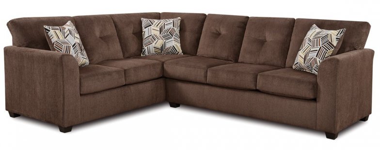 Image 0 of Luna Chocolate sectional