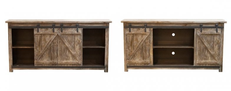 870 Barnwood TV Console