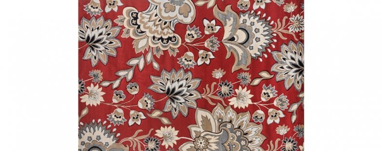 Image 0 of GM5558 Burgandy/Beige Glamor