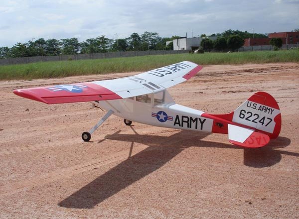 cessna bird dog model aircraft